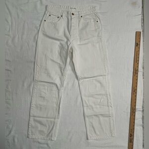 Avec Les Filles Straight Leg High Waisted Jeans